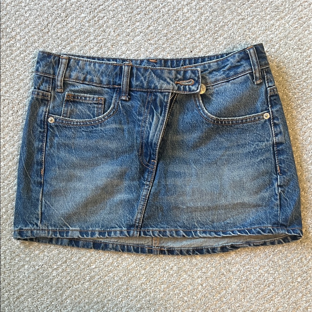 Zara Denim Mini Skirt